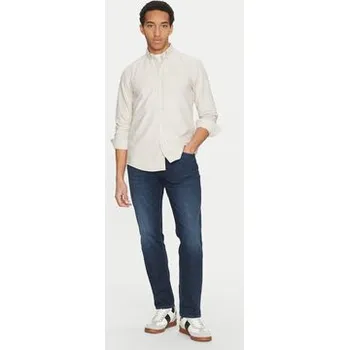 Pánská košile BOSS Košile Roan 50520275 Béžová Slim Fit 3XL