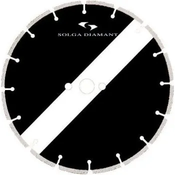 Brusný kotouč Solga diamant Diamantový kotouč segmentový 350x25,4mm do asfaltu+betonu BLZ pro řezače spár