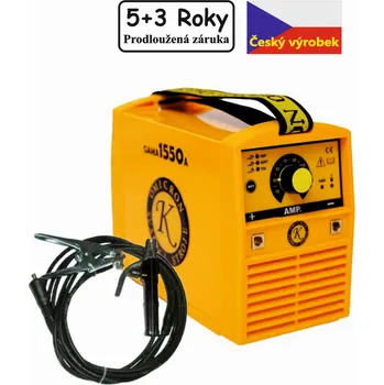 Svářečka Omicron Svářecí invertor GAMA 1550A + svářecí kabely 25/3m
