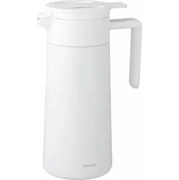 Příprava kávy Termoserver HARIO s keramickým povrchem bílý 800ml