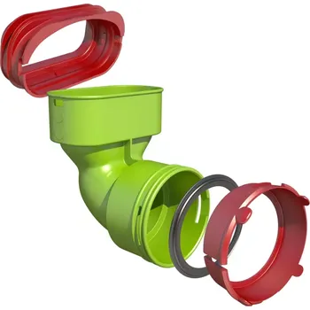 Brilon Octopus AE34c – AE35sc přechodka DN75/63 včetně těsnicích kroužků a manžet