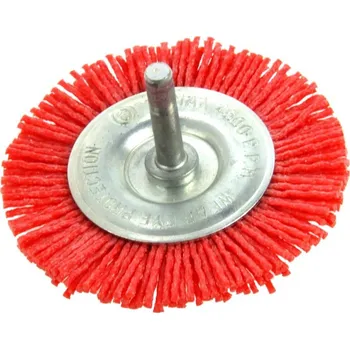 Drátěný kartáč GEKO Drátěný kartáč s nylonovou stopkou 75 mm (10/100)