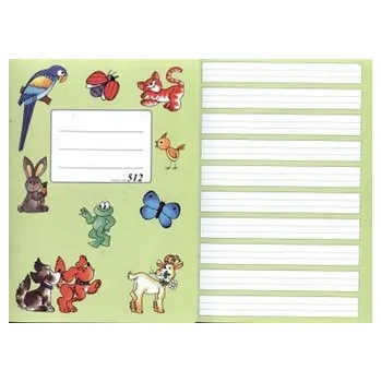 Set školních potřeb Sešit k písance 512 s pomocnými linkami