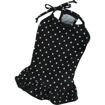 Obleček pro psa Šaty Klasik (doprodej skladových zásob) - černá XL