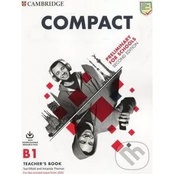 Anglický jazyk Compact Preliminary for Schools - Sue Elliott, Amanda Thomas Cambridge University Press