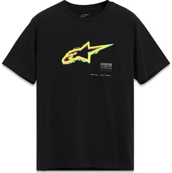 Pánské tričko ALPINESTARS ELECTRICA CSF TRIKO černé L