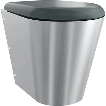 Klozet CAMPUS CMPX597GN - WC mísa, šedé sedátko 3600000656