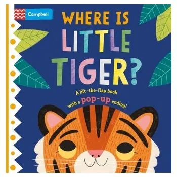První čtění Where is Little Tiger? - Campbell Books