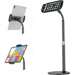 Wozinsky stojak na tablet i telefon na biurko czarny (WTHBK4)