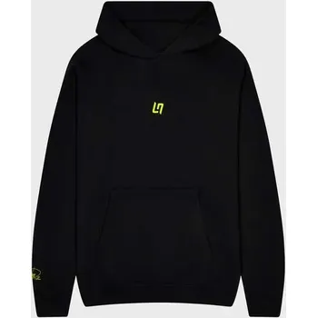 Pánská mikina Volnočasová mikina s kapucí Lando Norris CORE černá LN4 S