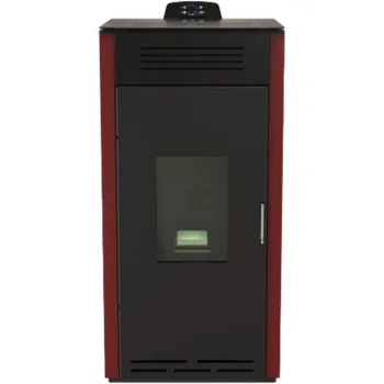 Krbová kamna CzechTherm Hydra 24 bordó