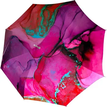 Deštník Deštník holový Magic Carbonsteel Marble - RŮŽOVÝ
