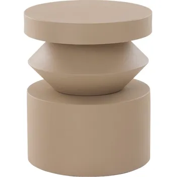 Toaletní stolek Jotex Béžový kovový odkládací stolek OMARA 34,5 cm