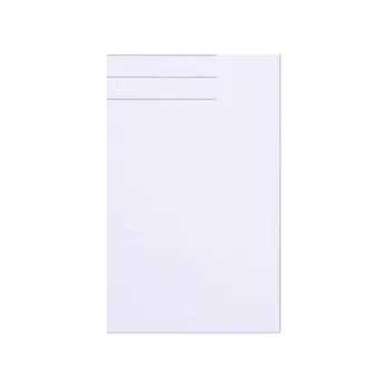 Set školních potřeb Skoroszyt A4 Budget karton z listwą biały (50szt)