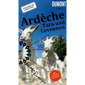 Cestování DUMONT direkt Reiseführer Ardeche, Tarn und Cevennen - Gabriele Kalmbach [DE] (2025, Brožovaná, Dumont Reise Vlg GmbH + C)
