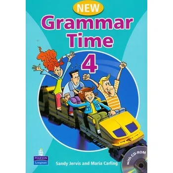 Anglický jazyk New Grammar Time 4 with CD - Jervis Sandy, Carling Maria