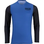 KENNY Cyklistický dres s dlouhým rukávem letní - CHARGER 24 - modrá L