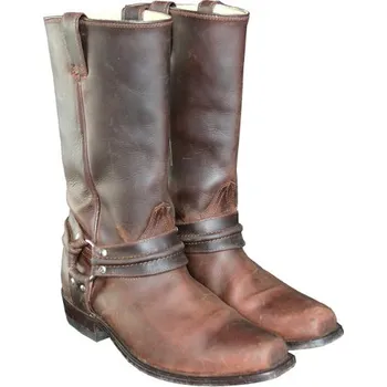 Těžké boty Stars & Stripes Boty westernové WB-01 Stars & Stripes, pánské, hnědé 38