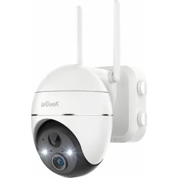 IP kamera Wireless 3MP WiFi outdoor camera ieGeek ZS-GX1S white 5200mAh