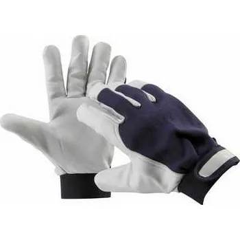 Pracovní rukavice ČERVA EXPORT IMPORT a.s. Pracovní rukavice PELICAN BLUE, jemná lícová kozinka, vel. 9