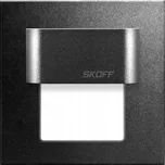 Schodišťové svítidlo SKOFF 0,4 W černé LED 6x6 cm