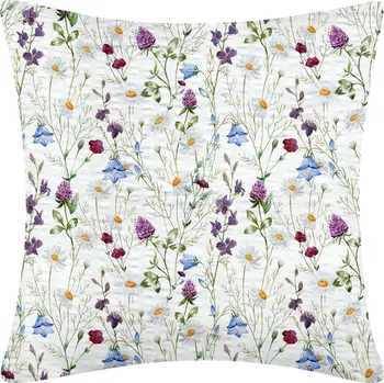 Povlečení DARRÉ Krepový povlak na polštář Jetelíček Velikost: 70 x 90