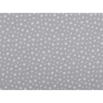 Bavlněná látka hvězdy - 2 (361) šedá