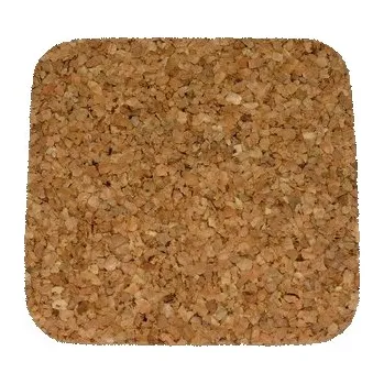 prostírání Korkové prostírání 6ks čtverec 9,6 x 9,6 cm