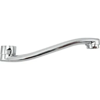 Výtokové ramínko Výtokové ploché "S" ramínko pro vodovodní baterie 3/4", délka 18 cm