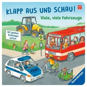 První čtění Klapp aus und schau! Viele, viele Fahrzeuge - Butschkow Ralf