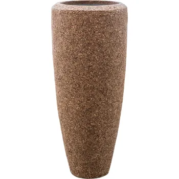 Květináč Baq Naturescast Partner Natural s vložkou Ø 30 cm / V 70 cm