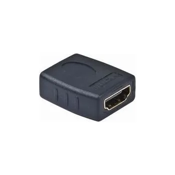 Video redukce Kab. redukce HDMI-HDMI F/F,zlacené kontakty, černá