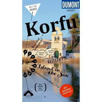 Cestování DUMONT direkt Reiseführer Korfu - Klaus Bötig