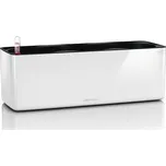 Lechuza Cube Glossy All Inclusive Set High Gloss White High Gloss s vložkou V 14 cm / D 40 cm
