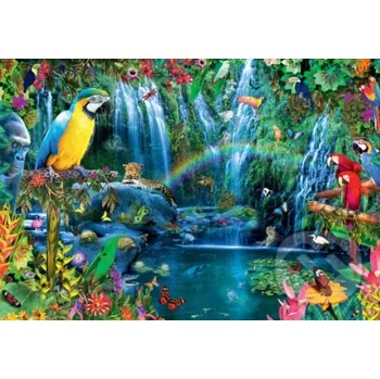 Puzzle Parrot Tropics - Bluebird Bluebird