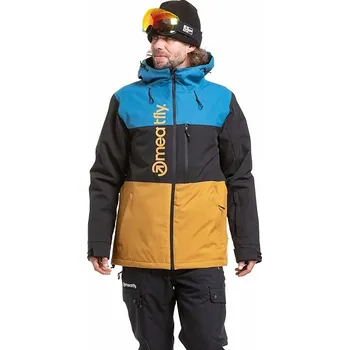 Sportovní oblečení Bunda MEATFLY MANIFOLD JACKET WOOD/BLUE L