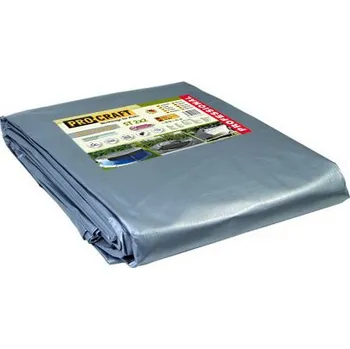Krycí plachta Plachta Procraft ST2x3 200g/m2 nepromokavá s oky 2x3 m stříbrná | ST2x3