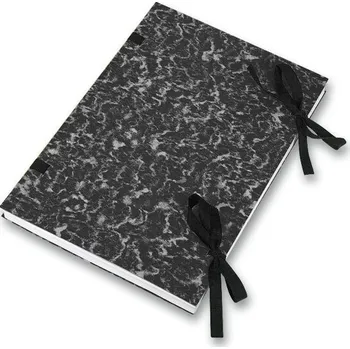 Desky s tkanicí Hit Office A4, výběr barev černé