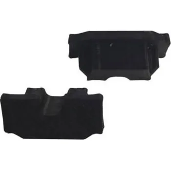 LED lišta MEDIA-COMP Krytka koncová pro PVC profily, ČERNÁ