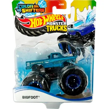 auto na autodráhu Hot Wheels Monster Trucks Colour Shiffter Bigfoot