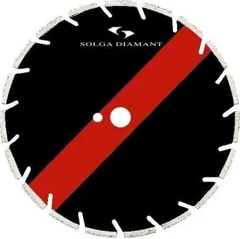 Brusný kotouč Solga diamant Diamantový kotouč segmentový 450x25,4mm do betonu pro řezače spár