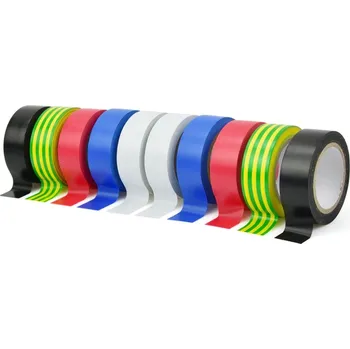 Lepicí páska GEKO Barevná izolační páska 19 mm x 0,13 mm x 5 m - sada 10 ks. (50)