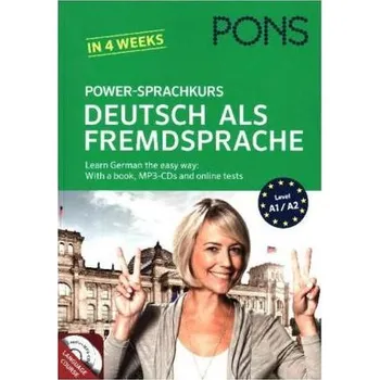 Německý jazyk PONS Power-Sprachkurs Deutsch als Fremdsprache, m. 2 Audio-CDs