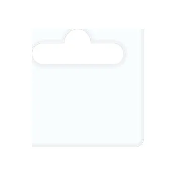 Set školních potřeb Eurozawieszka 50x50 mm premium z klejem kauczukowym 1000 szt./rolka (folia 0,35 mm)