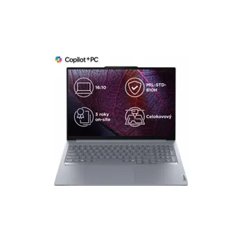 Počítač Lenovo ThinkBook/16 G7 QOY/SD X Plus X1P-42-100/16"/WUXGA/16GB/512GB SSD/Adreno/W11P/Gray/3R