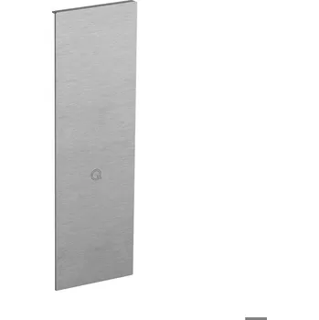 Koncové víčko, Easy Glass Max, pro schodiště Koncové víčko, Easy Glass Max, pro schodiště, boční montáž, levé, hliník, kartáčovaný, eloxovaný