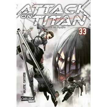 Komiks pro dospělé Attack on Titan 33 - Isayama, Hajime [DE] (2021, Měkká, Carlsen Verlag GmbH)