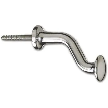 Okenní klika Ochranný okenní doraz k našroubování, 52 mm, hliník leštěný