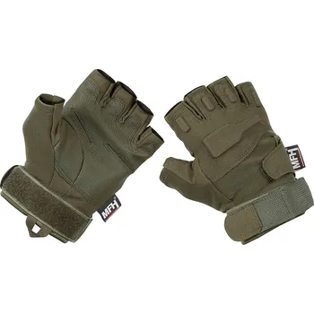 Sportovní střelba MFH Professional Rukavice bezprsté Tactical PRO, zelené Velikost: XXL