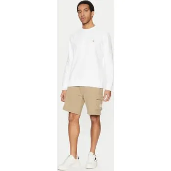 Pánská mikina Calvin Klein Jeans Mikina J30J327115 Bílá Regular Fit XXL